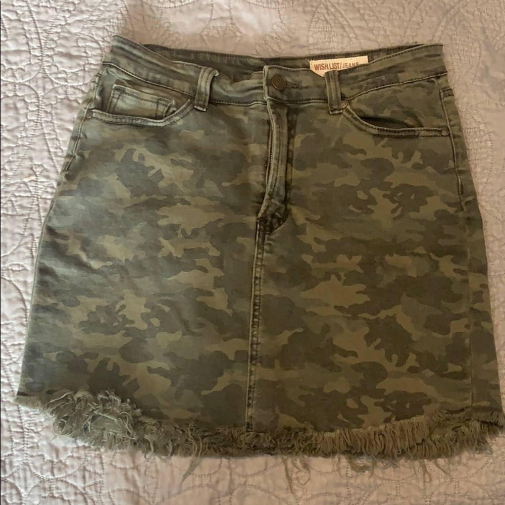 Camouflage Skirt